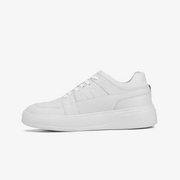 STÆRK 2.0 White Platform Sneakers (2.5" Boost) - DRUØN